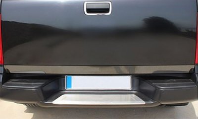 Tailgate strip (Gun Metal Black) for Volkswagen Amarok 2011-
