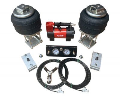 Auxiliary air suspension kit MAN TGE FWD 2016- | Double circuit with compressor