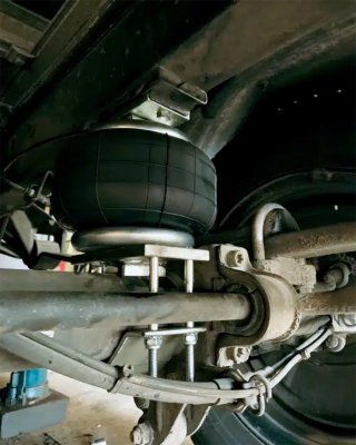 Auxiliary air suspension kit MAN TGE RWD 2016-