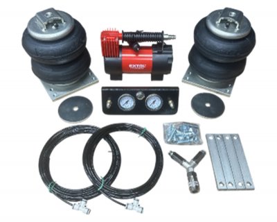 Auxiliary air suspension kit Ford Transit FWD 2006-2014 | Dual circuit with compressor