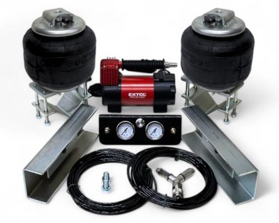 Auxiliary air suspension kit Mercedes Sprinter 2006-2018 | Double circuit with compressor