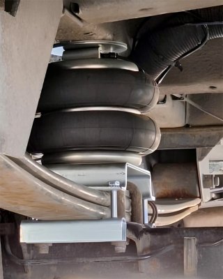 Auxiliary air suspension kit Fiat Ducato from 2006-