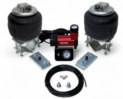 Auxiliary air suspension kit MAN TGE RWD 2016- | Single circuit with compressor
