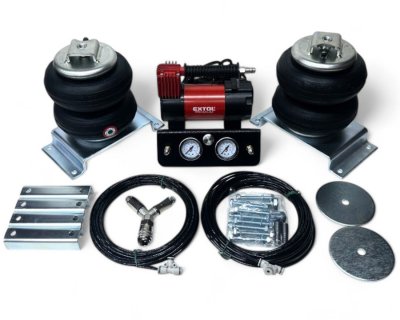 Auxiliary air suspension kit Fiat Ducato 2002-2006 | Dual circuit and compressor