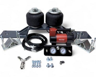 Auxiliary air suspension kit Iveco Daily 35 2014- | Double circuit with compressor