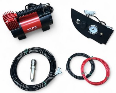 Auxiliary air suspension kit Citroen Jumper 2006- | Single circuit with compressor