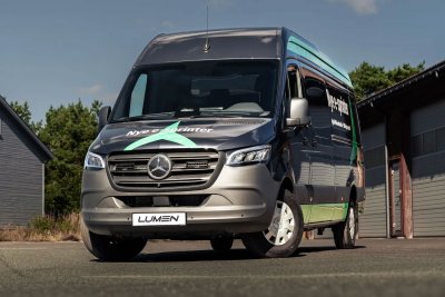 LED Light Bar Package 2x Lumen SQ16 Mercedes e-Sprinter from 2019 onwards