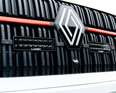 LED Light Bar Kit 2x Lumen SQ16 for Renault Master from 2024- | 22,304 lumens