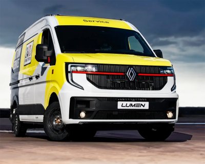 LED Light Bar Kit 2x Lumen SQ16 for Renault Master from 2024- | 22,304 lumens