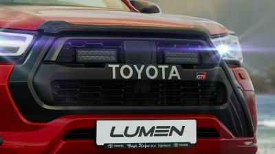 LED Light Bar Package 2x Lumen SQ16 Toyota Hilux from 2024 onwards