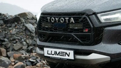 LED Light Bar Package 2x Lumen SQ16 Toyota Hilux GR2 Sport from 2024 onwards