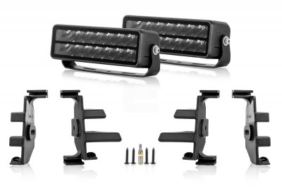LED Light Bar Package 2x Lumen SQ16 Toyota Hilux from 2020 onwards