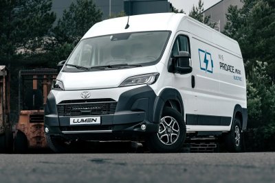 LED Light Bar Package Lumen Helios Performance CS20 Toyota Proace Max from 2024 onwards