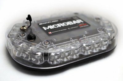 Mega-Flash Microbar - Small handy flash light bar with magnetic mount &amp; battery pack