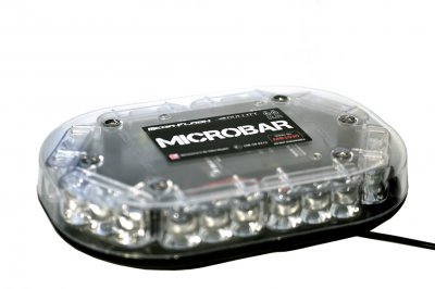 Mega-Flash Microbar - Small handy flash light bar with magnetic mount