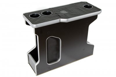 Center console silver