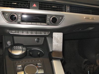 Mobile phone holder Audi A4 from model year 2016-