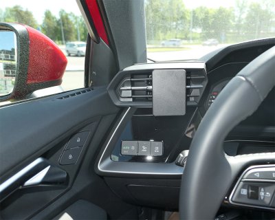 Mobile phone holder for Audi A3 from 2021- | Mounting to the left of the steering wheel