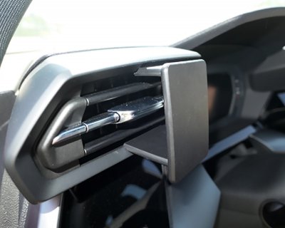 Mobile phone holder for Audi A3 from 2021- onwards | Mounting to the left of the steering wheel