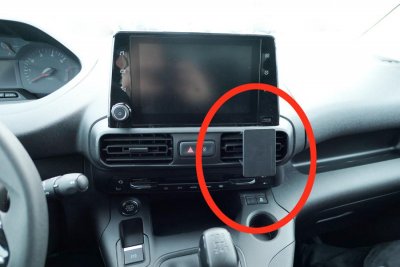 Mobile phone holder Citroen Berlingo from 2019- onwards
