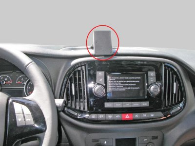 Mobile phone holder for Fiat Dobló 2015-2022