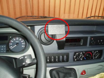 Mobile phone holder for Nissan Interstar 2004-2010