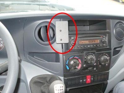 Mobile phone holder Iveco Daily from 2006-2014