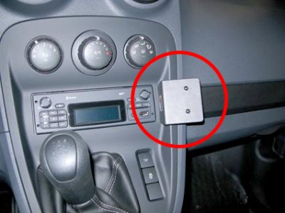Mobile phone holder Mercedes Citan from 2013-2021