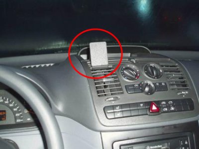 Mobile phone holder for Mercedes-Benz Vito/Viano 2004-2014