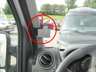 Mobile phone holder Renault Master from 2010-2024