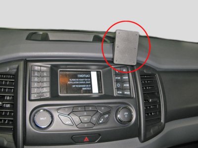 Mobile phone holder for Ford Ranger 2016-2022