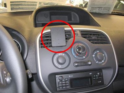Mobile phone holder Renault Kangoo from 2013-2021