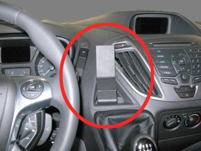Mobile phone holder for Ford Transit from 2014-2019