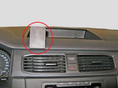 Mobile phone holder for Volkswagen Caddy from 2016-2020