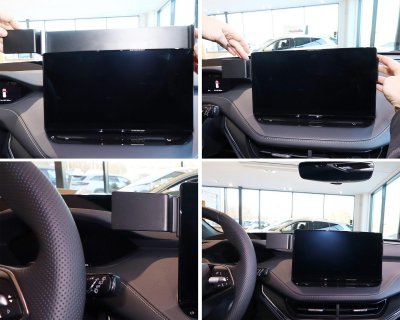 Mobile phone holder Fiat 500e 2024-