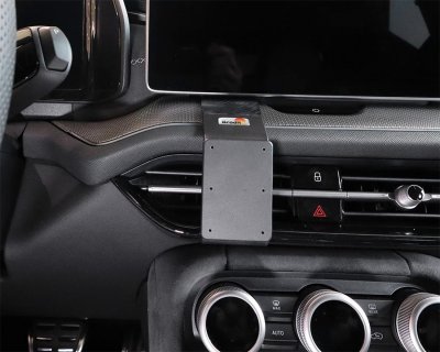 Mobile phone holder for Skoda Kodiaq from 2024 onwards | For mounting under the center screen