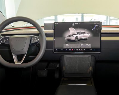 Mobile phone holder Tesla Model 3 from 2024-