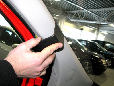 Mobile phone holder Ford Custom 2013-2023 | (A-pillar)