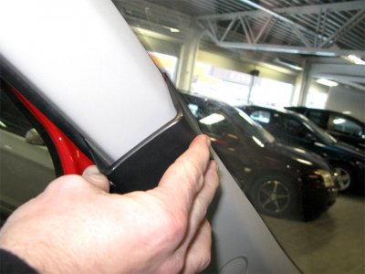 Mobile holder Proclip for Ford Custom 2013-2023 | (A-pillar)