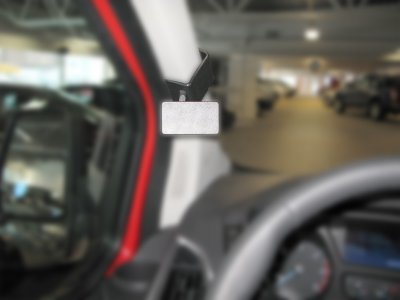 Mobile phone holder for Ford Custom 2013-2023 | Left mounting (A-pillar)
