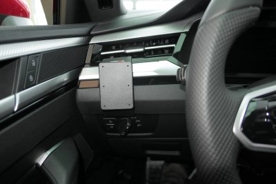 Mobile phone holder Volkswagen Arteon from 2021- | For mounting on the left of the steering wheel