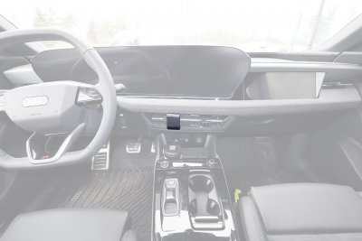 Mobile phone holder Audi A6 e-tron from 2025 onwards | For mounting under the screen
