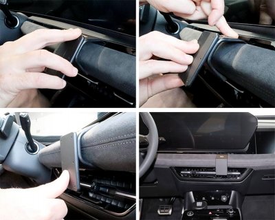 Mobile phone holder for Audi Q6 e-tron from 2024-