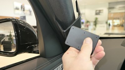 Mobile phone holder BMW X1 from year 2023-