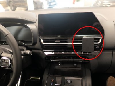 Mobile phone holder Citroen C5 Aircross from 2023-