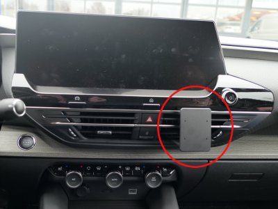 Mobile phone holder Citroen C5 X from 2021-