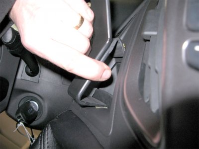 Mobile phone holder for Ford Custom from 2013-2017 | Center mount