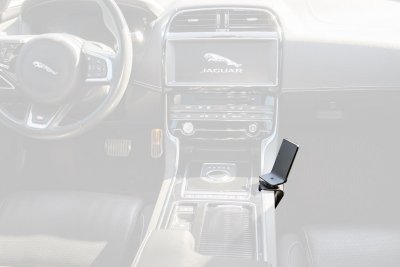 Mobile phone holder Jaguar XE from 2020 onwards | For mounting to the right on the center console