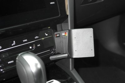Mobile holder Proclip Volkswagen Arteon from 2021- | Mounting to the right of the center console