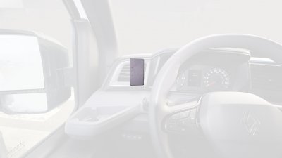 Mobile phone holder Nissan Interstar from 2024 onwards | For mounting to the left of the steering wheel